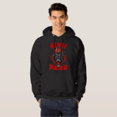 Gorilla Beast Power Workout Gym Motivation Fighter Hoodie (Voorkant volledig)