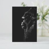 Gorilla Bedankkaart (Staand voorkant)