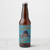 Gorilla Beer Food and Beverage Label Set Bier Etiket (Voorkant)