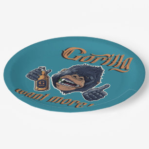 Gorilla Beer Paper Bord