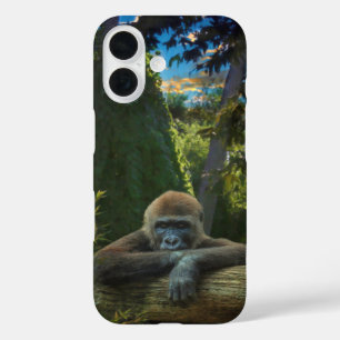 GORILLA "BESPAAR ONZE SOORT" iPhone 16 HOESJE