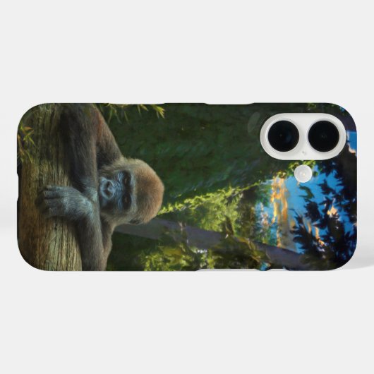 GORILLA "BESPAAR ONZE SOORT" Case-Mate iPhone CASE (Achterkant (horizontaal))