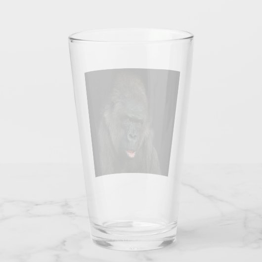 Gorilla Biddy Glas (Achterkant)