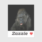 Gorilla Biddy Sticker (Vel)