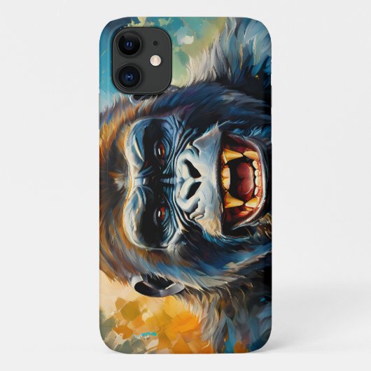 Gorilla big Smile Case-Mate iPhone Case (Achterkant)