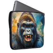 Gorilla big Smile Laptop Sleeve (Voorkant Rechts)