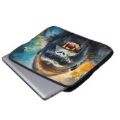 Gorilla big Smile Laptop Sleeve (Voorkant onderkant)