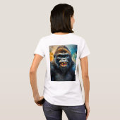 Gorilla big Smile T-shirt (Achterkant volledig)
