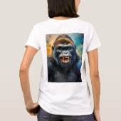 Gorilla big Smile T-shirt (Achterkant)