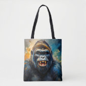 Gorilla big Smile Tote Bag (Voorkant)