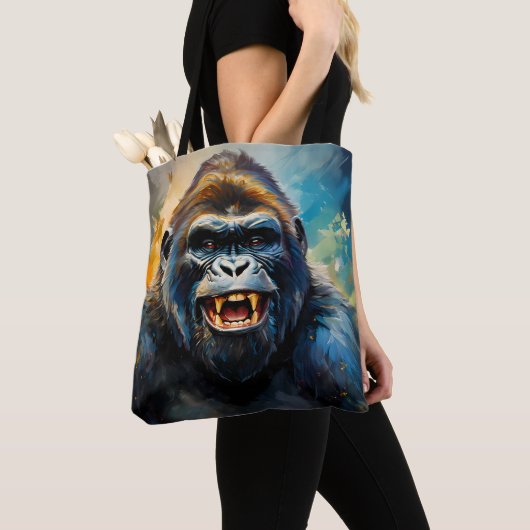 Gorilla big Smile Tote Bag (Dichtbij)