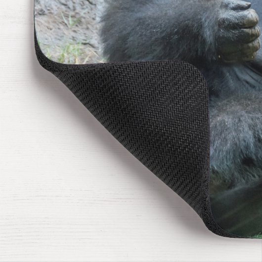 Gorilla bij de zoo-mousepad muismat (Hoek)