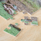 Gorilla bij de zoo-puzzel legpuzzel (Zijkant)