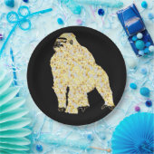 GORILLA BLING PAPIEREN BORDJE (Feest)