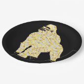 GORILLA BLING PAPIEREN BORDJE (Gekanteld)