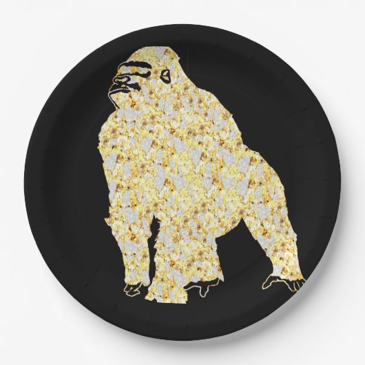 GORILLA BLING PAPIEREN BORDJE (Voorkant)