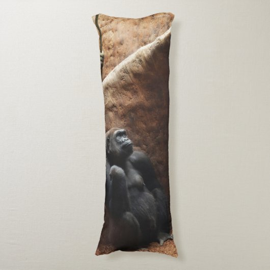 Gorilla Body Pillow Lichaamskussen (Voorkant Verticaal)