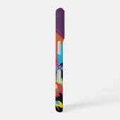 Gorilla Bodybuilder Lifter Pop Art Cartoon iPhone 16 Hoesje (Rechterkant)