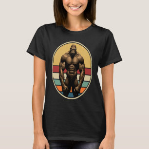 Gorilla Bodybuilding Gym Monkey Gorillas Weightlif T-shirt