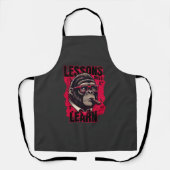 Gorilla Boss Lessons Learn Apron Schort (Voorkant)