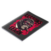 Gorilla Boss Lessons Learn Spiral Notebook  Notitieboek (Linkerzijde)