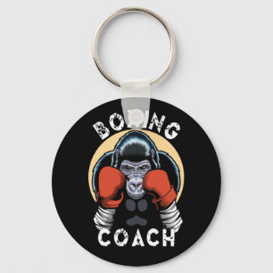 Gorilla Boxing Coach - sporttrainer Sleutelhanger