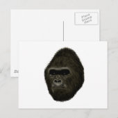 Gorilla Briefkaart (Voorkant / Achterkant)