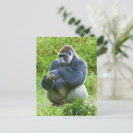Gorilla Briefkaart (Staand voorkant)