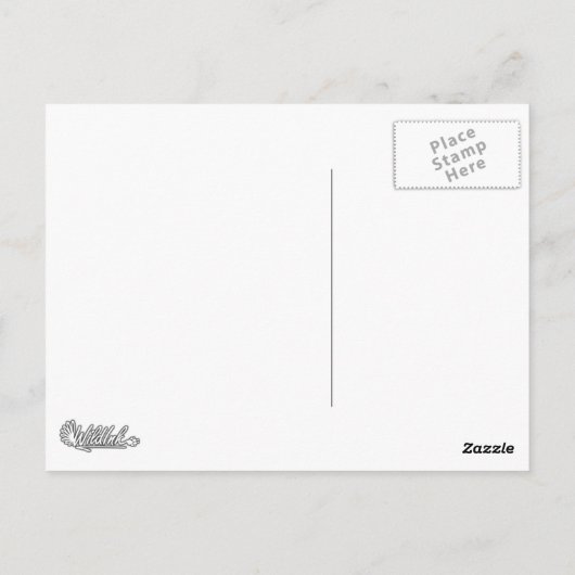 Gorilla Briefkaart (Achterkant)