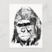 Gorilla Briefkaart (Voorkant)