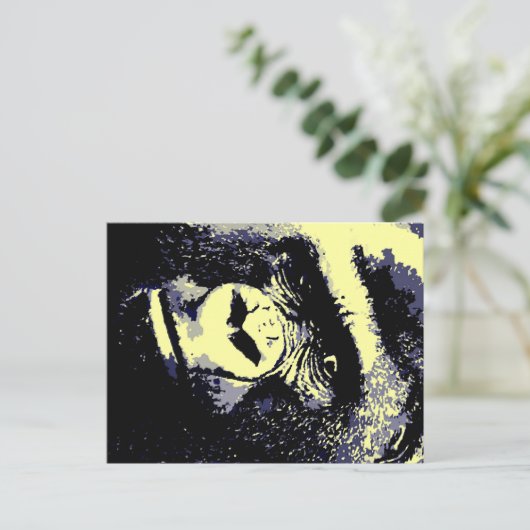Gorilla Briefkaart (Staand voorkant)