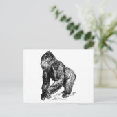 Gorilla Briefkaart (Staand voorkant)