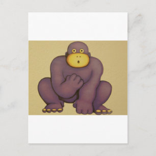 gorilla briefkaart