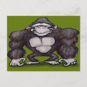 Gorilla Briefkaart