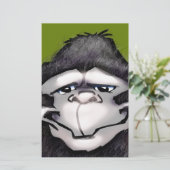 Gorilla Briefpapier (Staand voorkant)