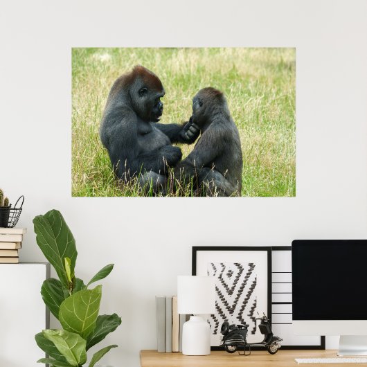 Gorilla Brother's Forever Poster (Thuiskantoor)