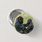 Gorilla Brother's Forever Ronde Button 3,2 Cm (Voorkant /achterkant)
