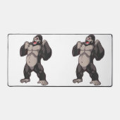 Gorilla Brullende Aap Aap Bureaumat (Voorkant)