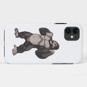 Gorilla Brullende Aap Aap Case-Mate iPhone Case (Achterkant (horizontaal))