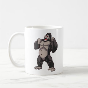 Gorilla Brullende Aap Aap Koffiemok