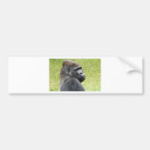 Gorilla Bumpersticker (Voorkant)