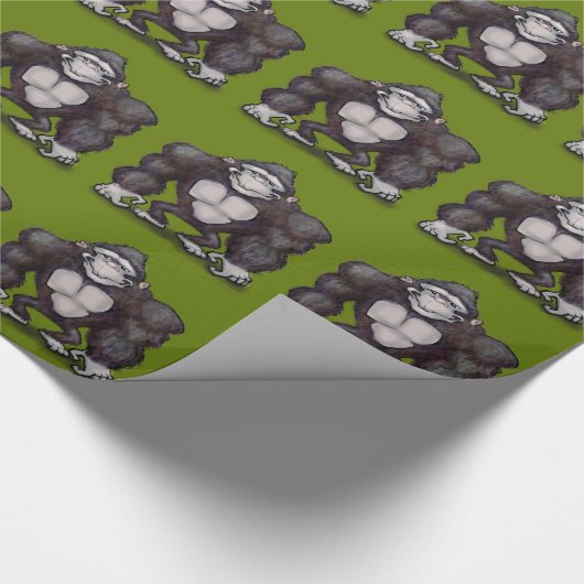 Gorilla Cadeaupapier (Hoek)
