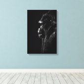 Gorilla Canvas Afdruk (Insitu (Houten vloer))