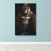 Gorilla Canvas Afdruk (Insitu (Houten vloer))