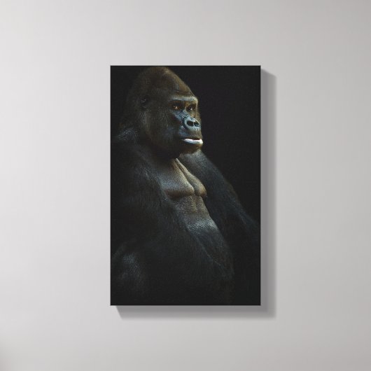 Gorilla Canvas Afdruk (Voorkant)