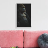 Gorilla Canvas Afdruk (Insitu (Woonkamer))