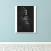 Gorilla Canvas Afdruk (Insitu (Houten vloer))