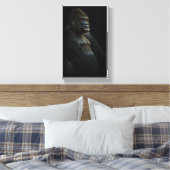 Gorilla Canvas Afdruk (Insitu (Slaapkamer))