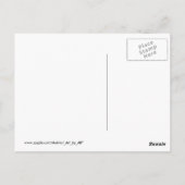 Gorilla Cartoon Briefkaart (Achterkant)