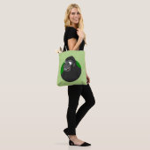 Gorilla Cartoon Canvas tas (Op model)